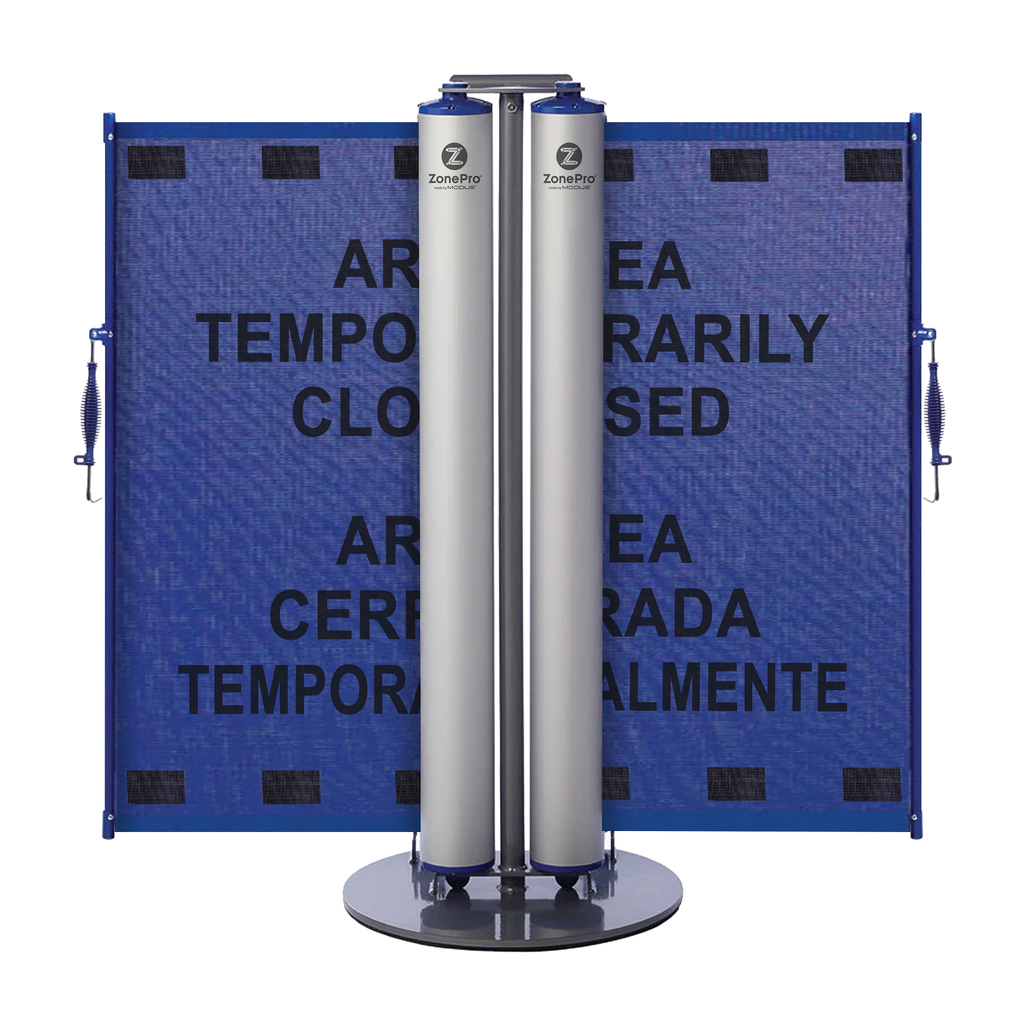 Preprinted Mesh Blue