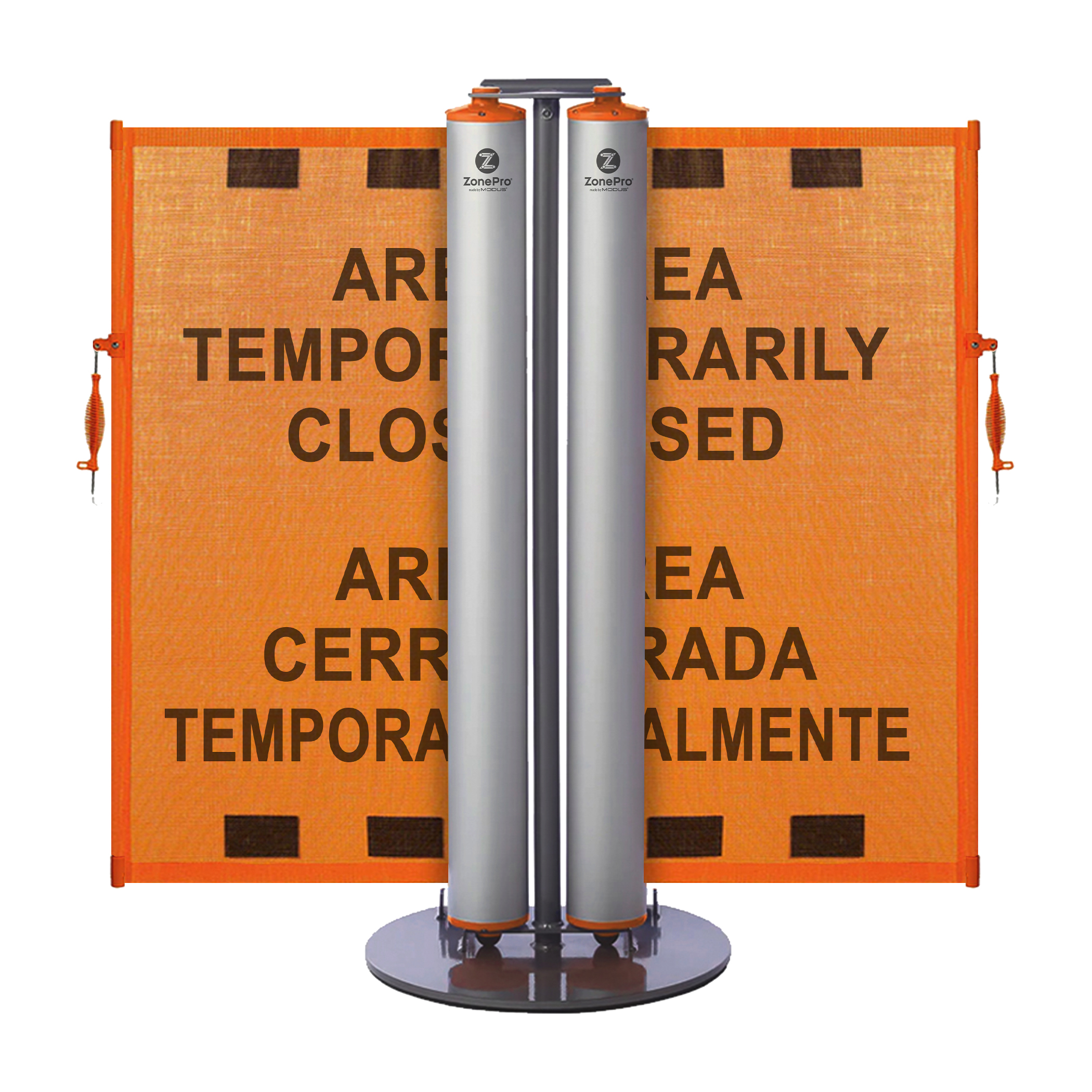 Preprinted Mesh Orange