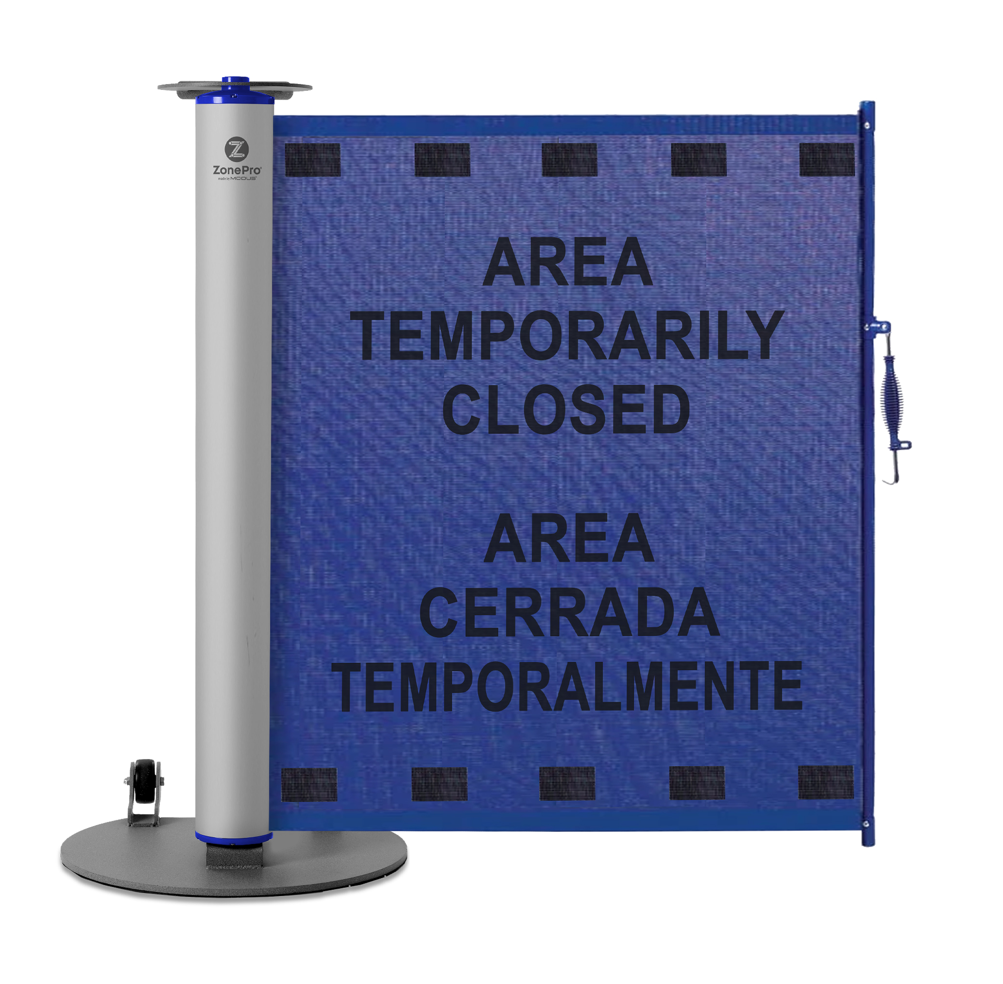 Preprinted Mesh Blue