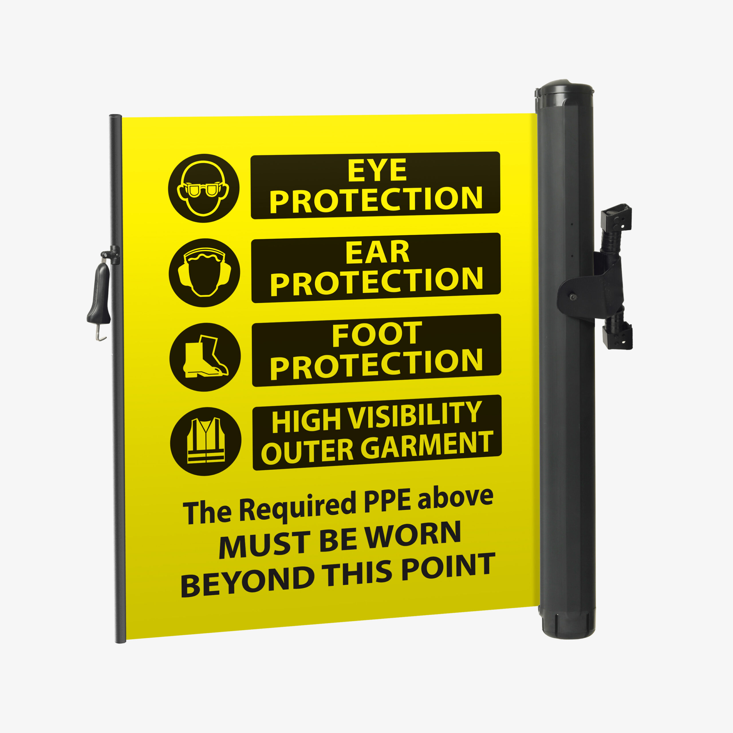 Elastomer Hook Black Ink Yellow