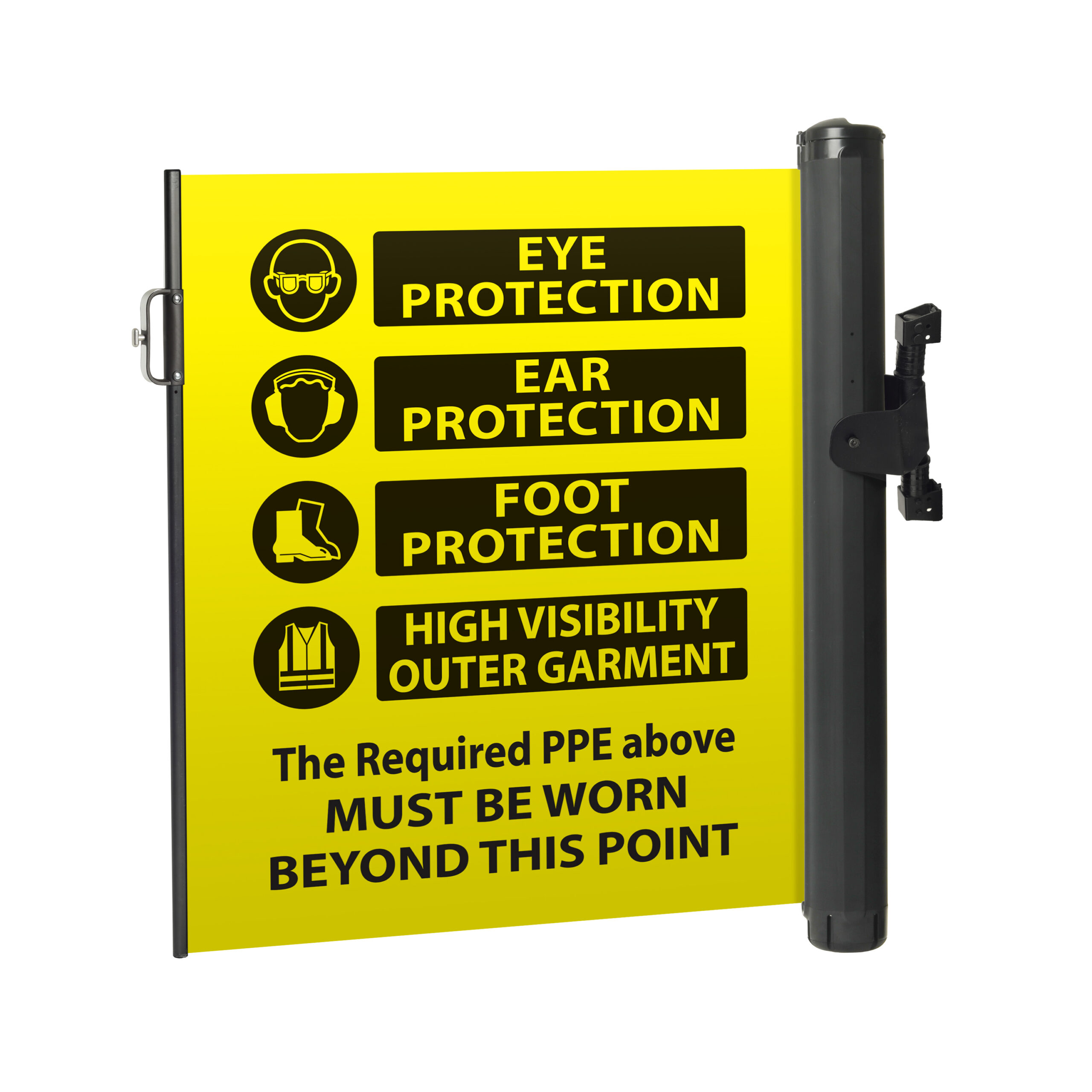 Elastomer Latch Black Ink Yellow
