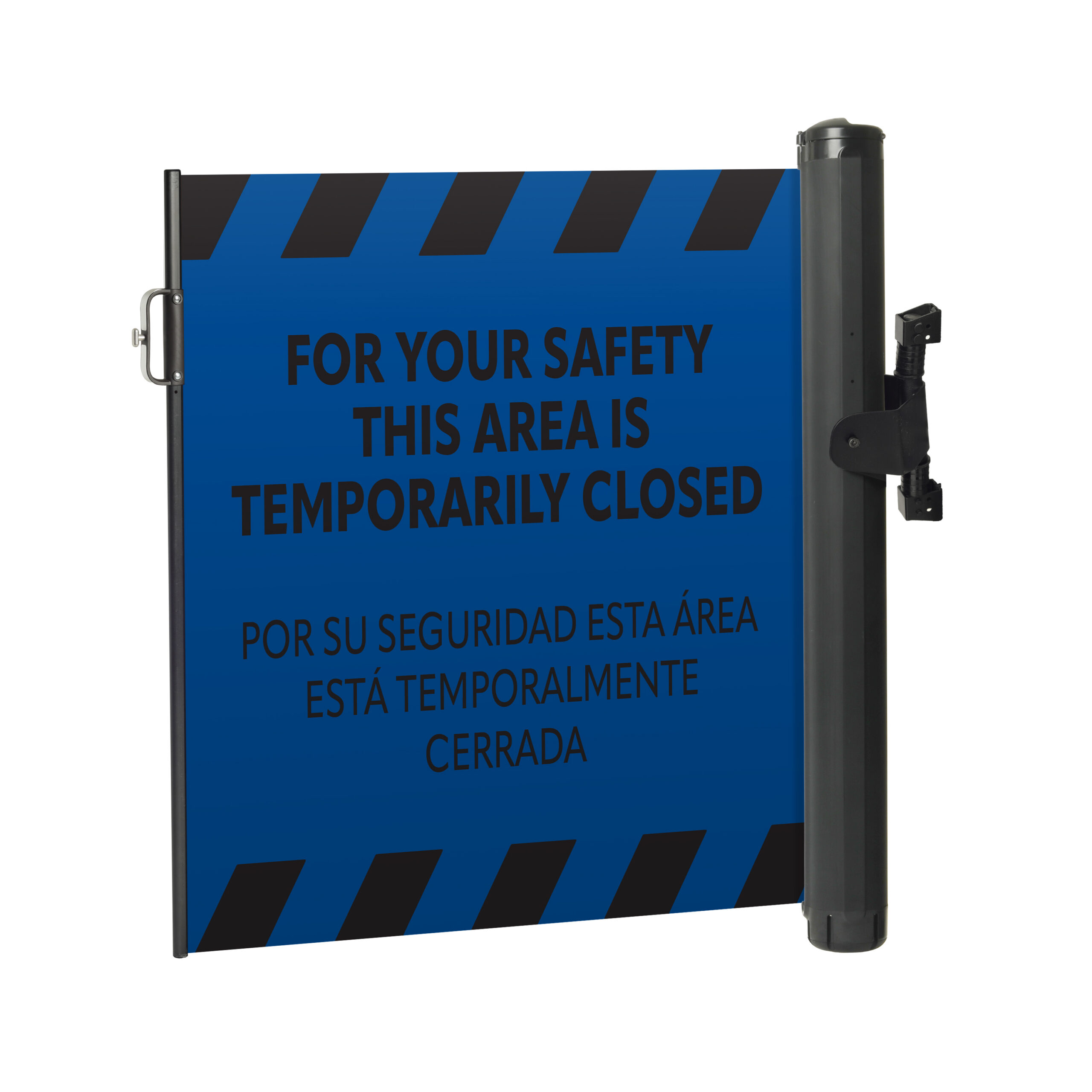 Elastomer Latch PrePrinted Blue
