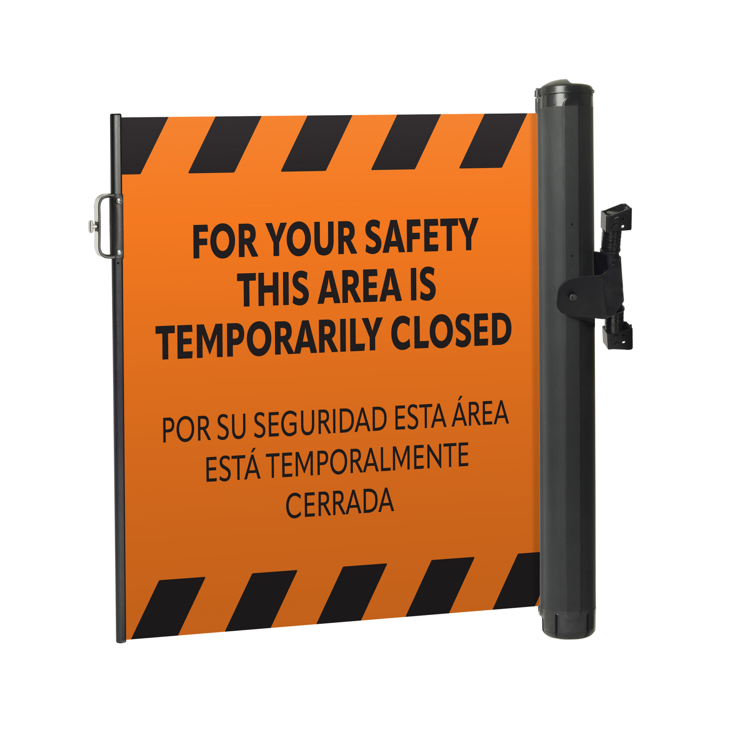 Elastomer Latch PrePrinted Orange