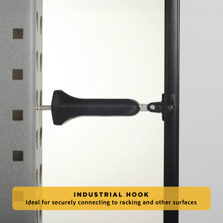 Industrial Hook - Ideal for securely connecting to racking and other surfaces