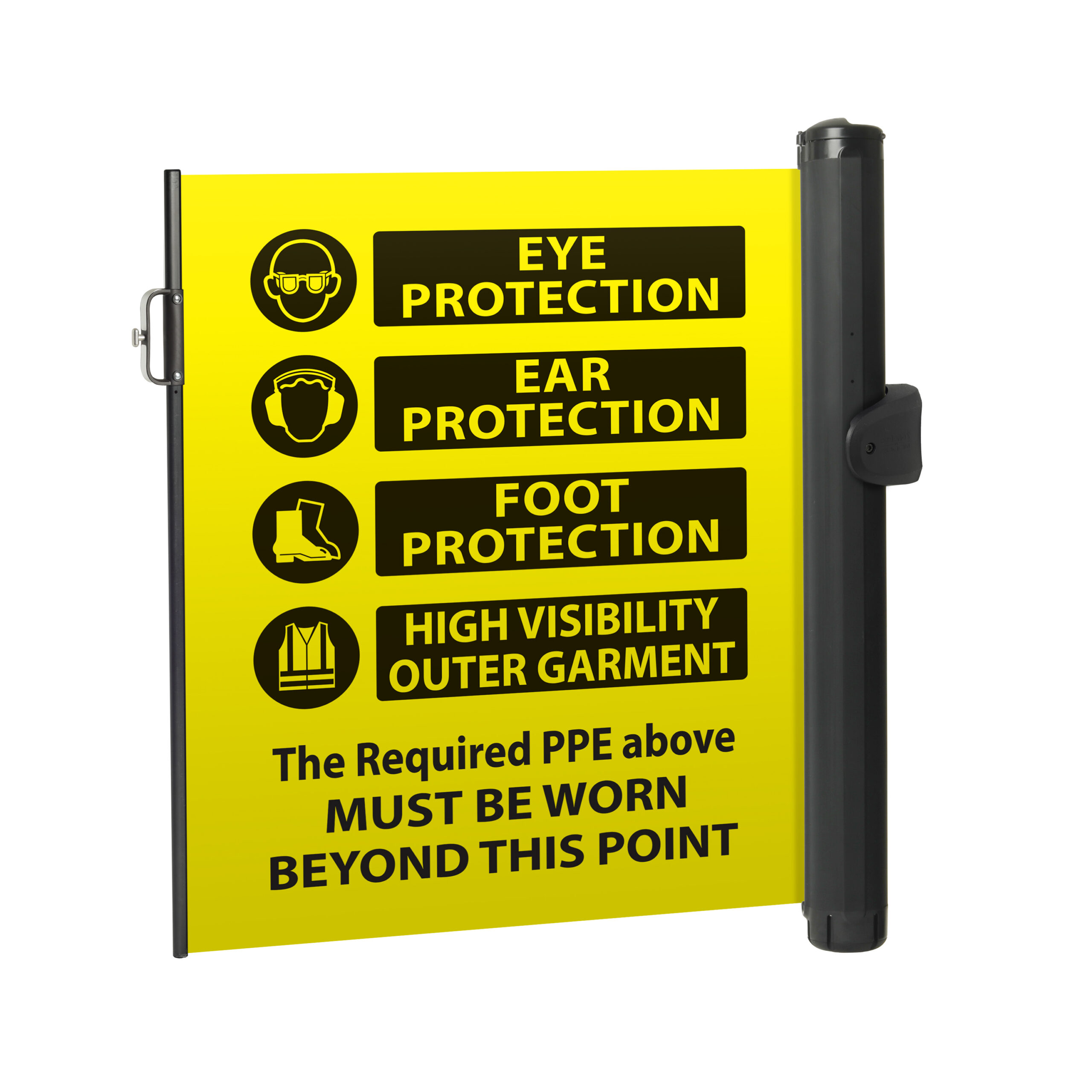 Universal Latch Black Ink Yellow