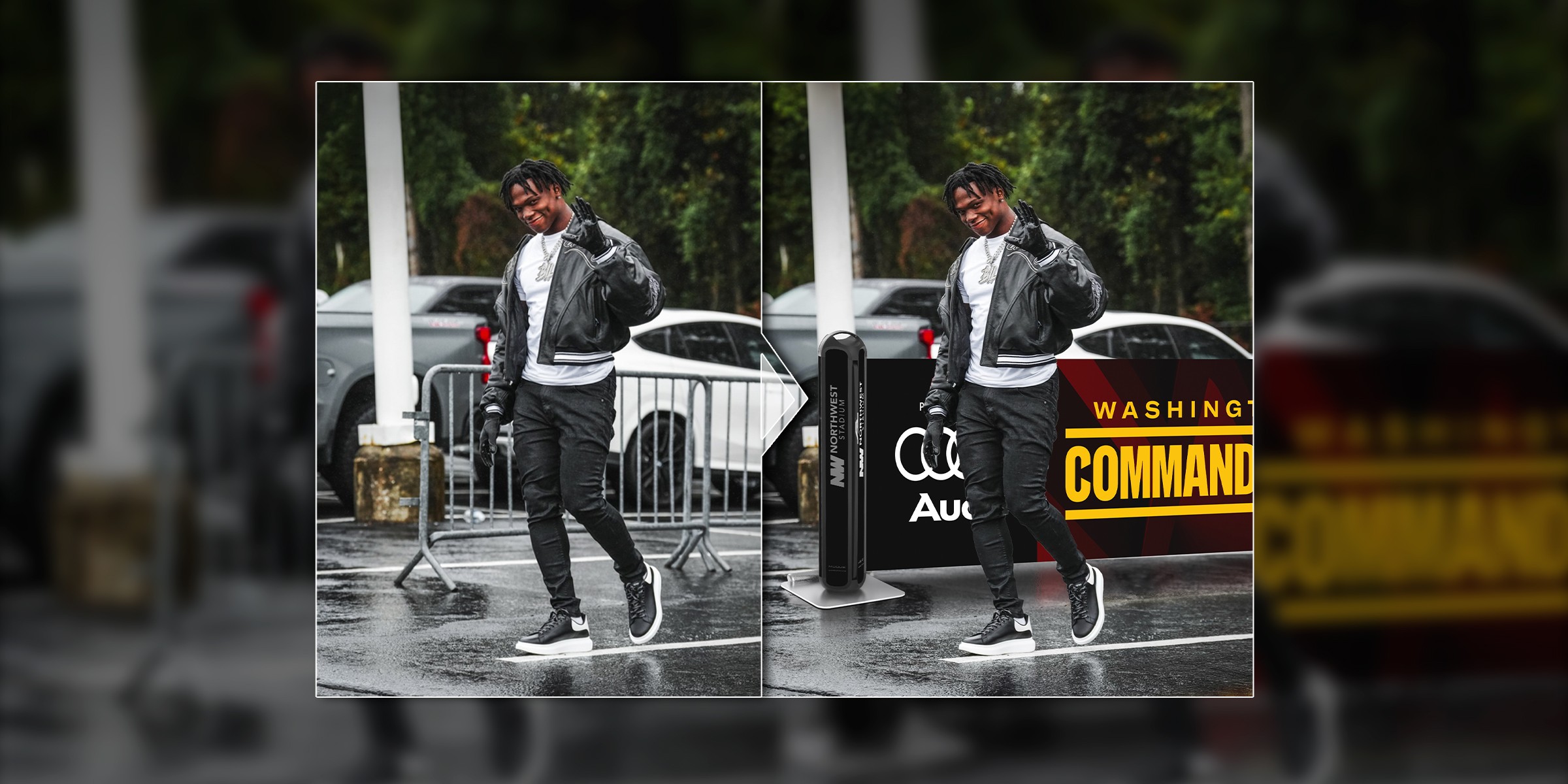 Original photos from Washington Commanders Instagram